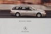 Mercedes E Klasse T Modell März 2000 Prospekt