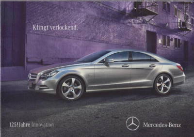 Mercedes CLS Prospekt mit CD 2004