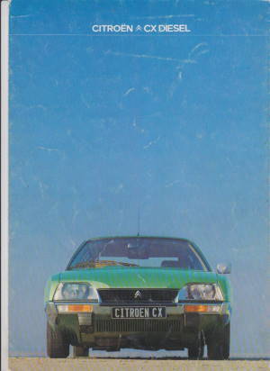 Citroen CX Diesel Prospekt 1977