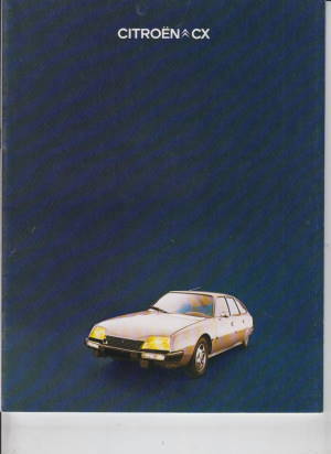 Citroen CX Prospekt 1976