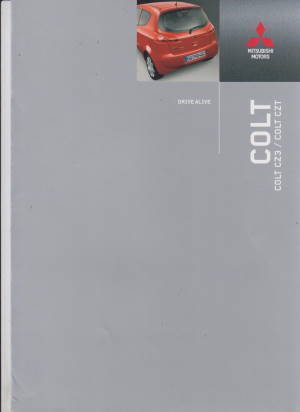 Mitsubishi Colt CZ3 - CZT Prospekt 2004