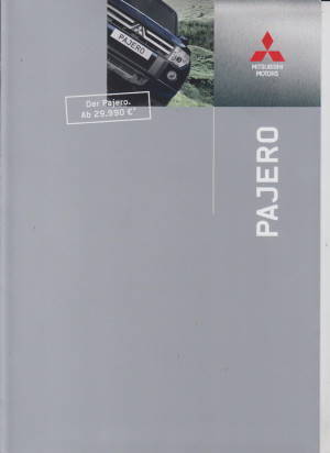 Mitsubishi Pajero Prospekt 2010