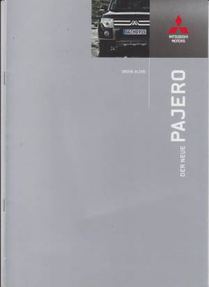 Mitsubishi Pajero Prospekt 2006