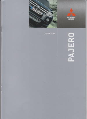Mitsubishi Pajero Prospekt 2007