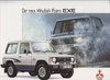 Mitsubishi Pajero EXE  Prospekt 1990