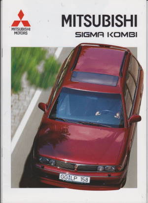 Mitsubishi Sigma Kombi 1993 Prospekt