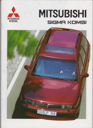 Mitsubishi Sigma Kombi 1995 Prospekt