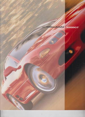 Mitsubishi 3000 GT Prospekt englisch