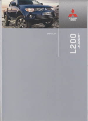 Mitsubishi L 200 Magnum Prospekt 2008