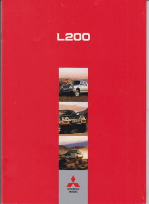 Mitsubishi L 200 Prospekt 2002