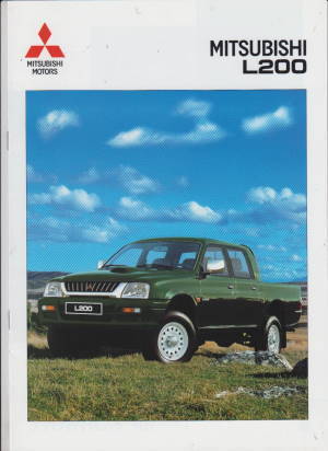 Mitsubishi L 200 Prospekt 1998