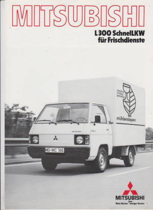 Mitsubishi L 300 LKW Prospekt