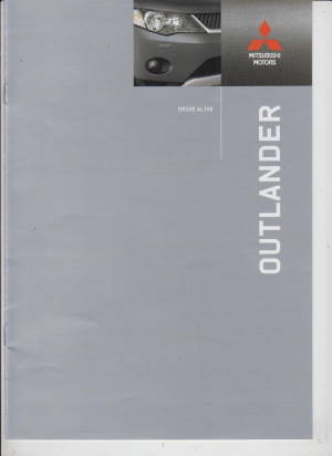 Mitsubishi Outlander 2007 Prospekt