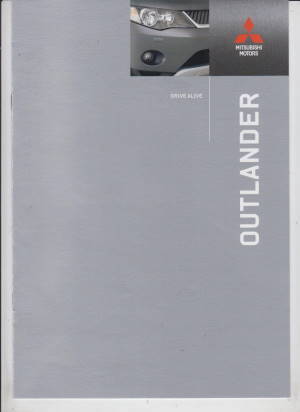 Mitsubishi Outlander Autoprospekt Januar 2007