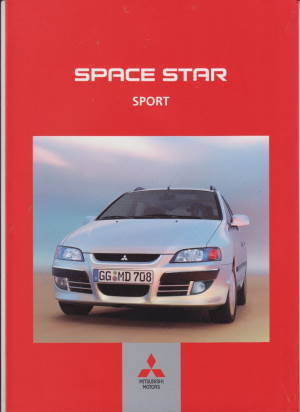 Mitsubishi Space Star Sport Prospekt 2003