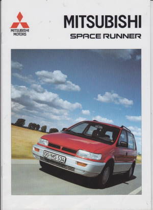 Mitsubishi Space Runner Prospekt 1992