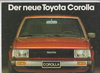 Toyota Corolla  Prospekt 1979