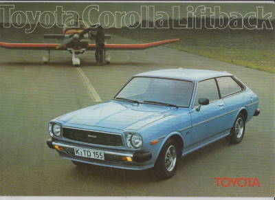 Toyota Corolla Liftback Prospekt 1978