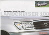 Toyota Land Cruiser 100 Preisliste 1998