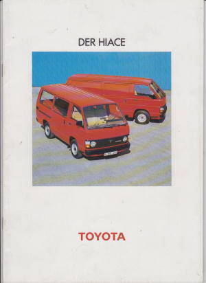 Toyota HiAce Autoprospekt 1983