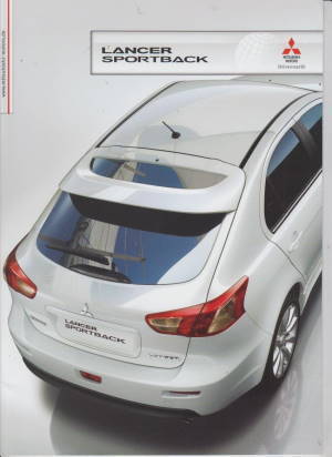 Mitsubishi Lancer Sportback 2010 Prospekt