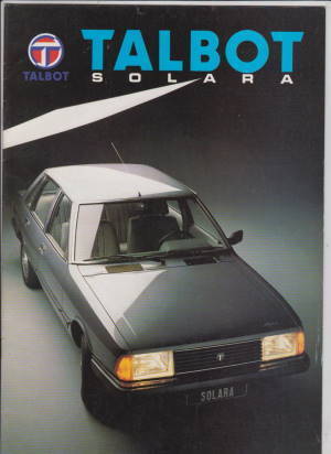 Talbot Solara Prospekt 1981