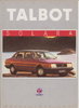 Talbot Solara Prospekt 1980