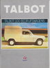 Talbot 1100 Prospekt NL 1981