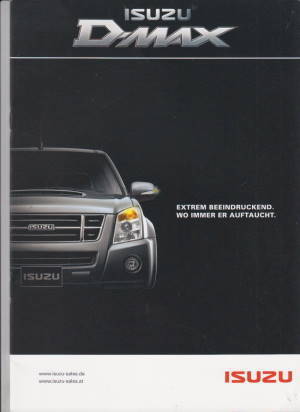 Isuzu D-Max Autoprospekt