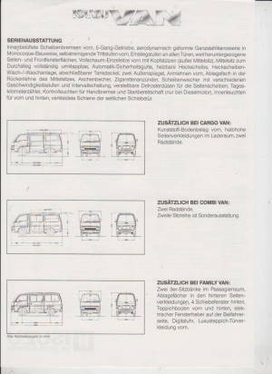 Isuzu Van Prospekt Technik 1983