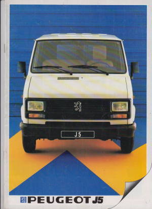 Peugeot J5 Prospekt 1983 NL