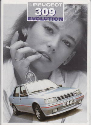 Peugeot 309 Evolution  Prospekt