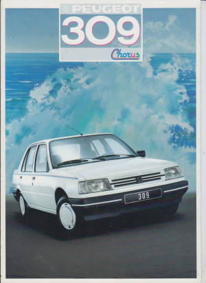 Peugeot 309 Chorus  Prospekt