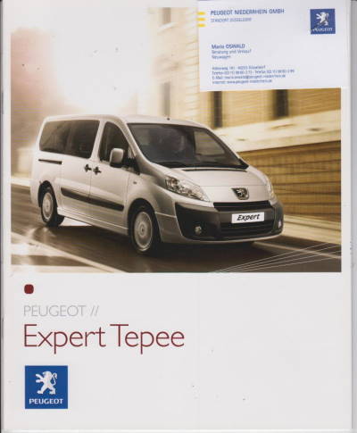 Peugeot Expert Tepee Prospekt 2007