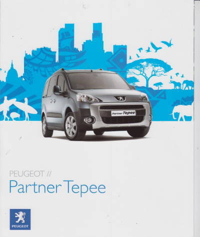 Peugeot Partner Tepee Prospekt 2008