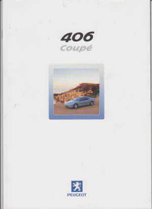 Peugeot 406 Coupe 2001  Prospekt