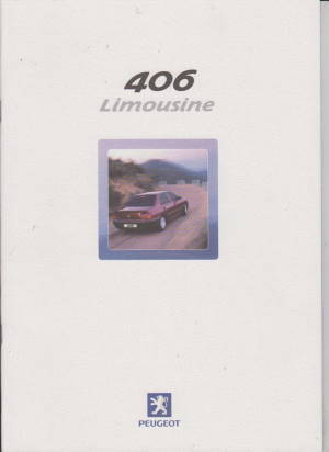 Peugeot 406 Limousine 2000   Prospekt