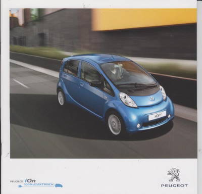 Peugeot  ion Prospekt 2010