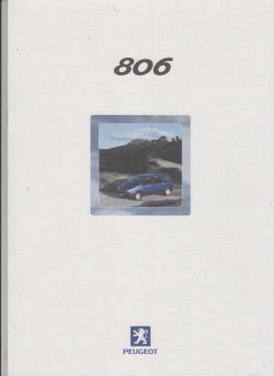 Peugeot 806 Prospekt 2000