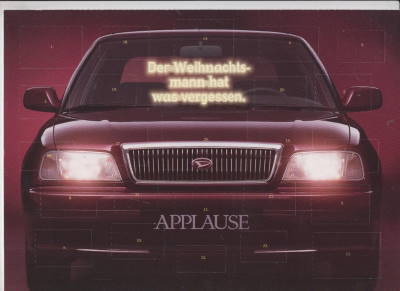 Daihatsu Applause Autoprospekt 1998