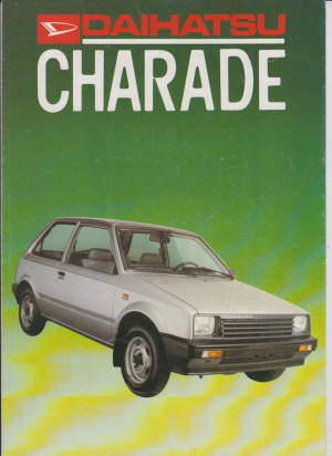 Daihatsu Charade Prospekt 80er Jahre