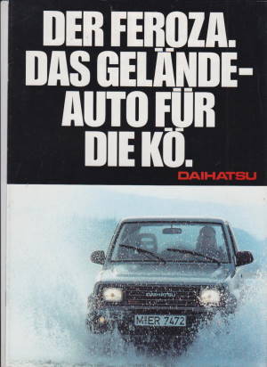 Daihatsu Feroza Prospekt 1989