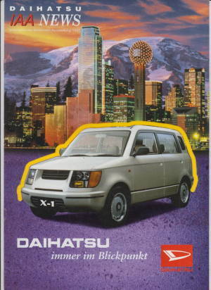 Daihatsu Programm Prospekt 1995