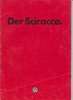 VW  Scirocco 1 -  1984 alter  Prospekt
