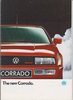 VW  Corrado Prospekt GB zzgl Technik 1990