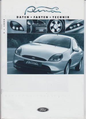 Ford Puma Prospekt Technik 1999
