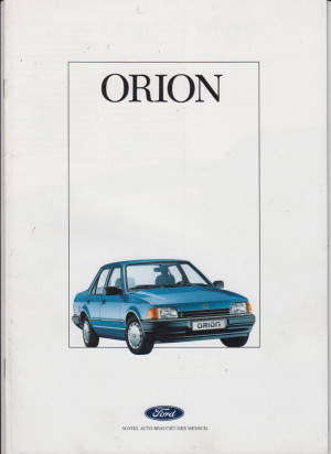 Ford Orion AutoProspekt 1986