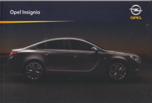 Opel  Insignia Autoprospekt 2008