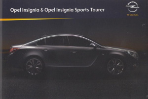 Opel Insignia Autoprospekt 2009