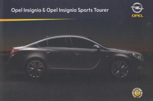 Opel Insignia Autoprospekt 2009